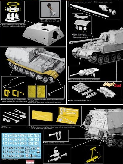 Dragon Models 6311 1/35 Sd.Kfz.184 Elefant (Premium Edition) Model Kit