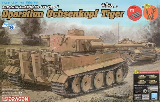Dragon Models 6328 1/35 PzKpfw VI Ausf E SdKfz 181 "Operation Ochsenkopf Tiger" Model Kit
