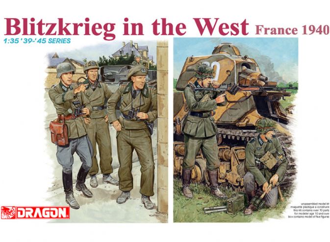 Dragon Models 6347 1/35 Blitzkrieg in the West (France 1940) Model Kit