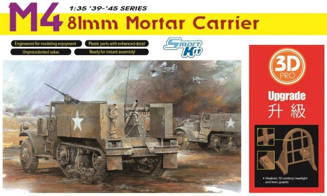 Dragon Models 6361 1/35 M4 81mm Mortar Carrier (SmartKit) Model Kit