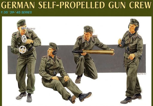 Dragon Models 6367 1/35 German Self-Propelled Gun Crew Model Kit