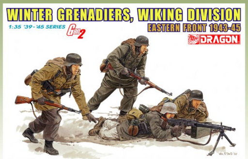 Dragon Models 6372 1/35 Winter Grenadiers, Wiking Division (Eastern Front 1943-45) Model Kit
