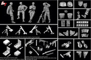 Dragon Models 6373 1/35 Fallschirmjager w/Kurzer 8cm Granatwerfer 42 Model Kit