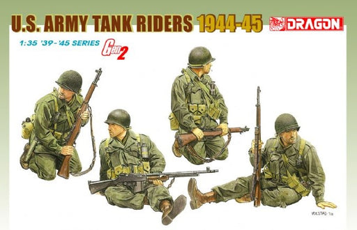 Dragon Models 6378 1/35 U.S. Army Tank Riders 1944-45 Model Kit