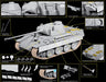 Dragon Models 6428 1/35 German Panther D Late Ver. with Zimmerit Model Tank Kit