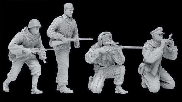 Dragon Models 6457 1/35 Soviet Black Sea Commando (Crimea 1944) Model Kit