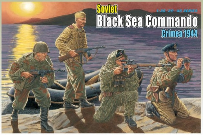 Dragon Models 6457 1/35 Soviet Black Sea Commando (Crimea 1944) Model Kit