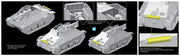 Dragon Models 6489 1/35 15cm s.IG.33/2(Sf) auf Jagdpanzer 38(t) Hetzer (Smart Kit) Model Kit
