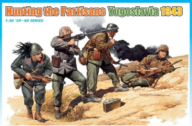 Dragon Models 6491 1/35 "Hunting the Partisans" (Yugoslavia 1943) Model Kit