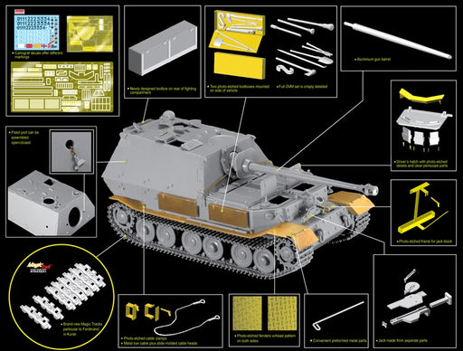 Dragon Models 6495 1/35 Sd.Kfz. 184 Ferdinand (Kursk 1943) Model Kit