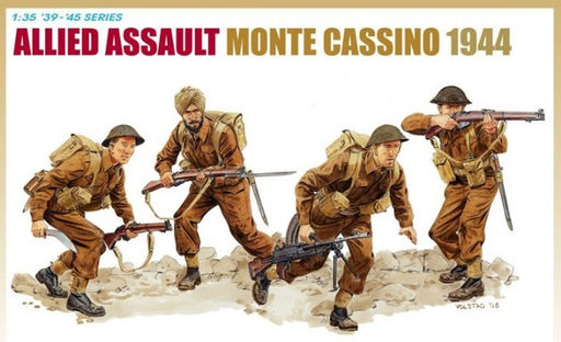 Dragon Models 6515 1/35 Allied Assault (Monte Cassino 1944) Model Kit