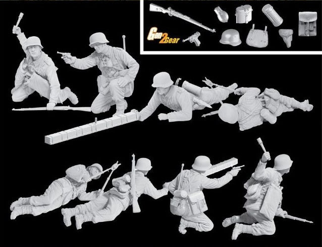 Dragon Models 6538 1/35 Gebirgspioniere (Metaxas Line 1941) Model Kit