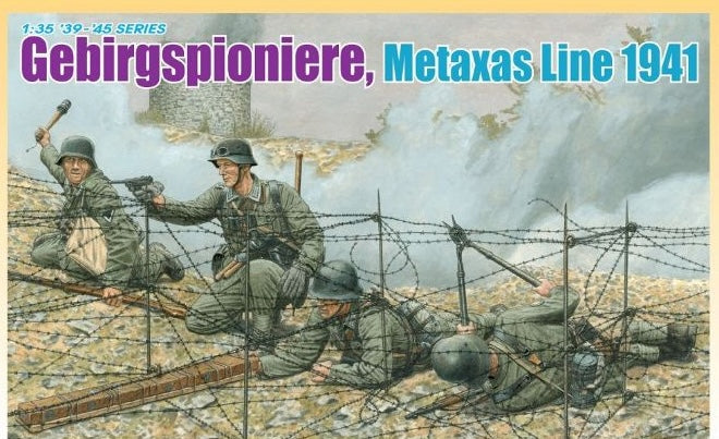 Dragon Models 6538 1/35 Gebirgspioniere (Metaxas Line 1941) Model Kit