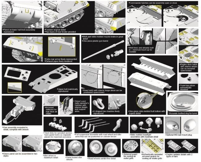 Dragon Models 6561 1/35 Ersatz M10 (SmartKit) Model Kit