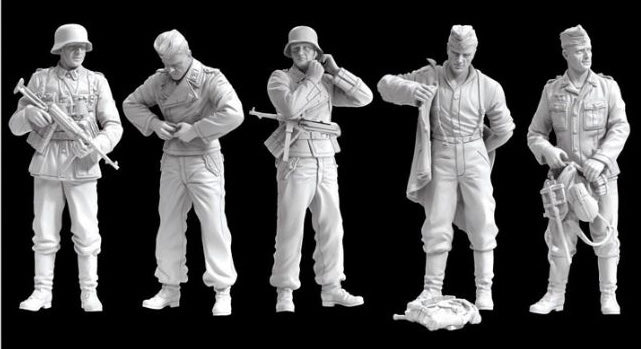 Dragon Models 6574 1/35 German Warriors 1940-41 Model Kit