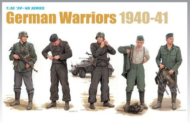 Dragon Models 6574 1/35 German Warriors 1940-41 Model Kit