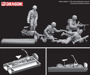 Dragon Models 6585 1/35 Red Devils w/Welbike and Drop Tube Container (Arnhem 1944) Model Kit