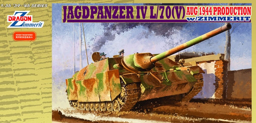 Dragon Models 6589 1/35 Jagdpanzer IV L/70(V) Aug 1944 Production w/Zimmerit Model Kit