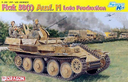 Dragon Models 6590 1/35 Flak 38(t) Ausf. M Late Production (SmartKit) Model Kit