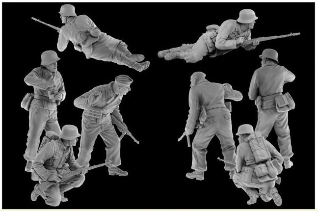 Dragon Models 6651 1/35 Panzer-Pionier-Battaillon 37, 1. Panzerdivision (Leningrad 1941) Model Kit