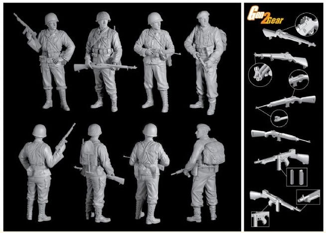Dragon Models 6653 1/35 Allied Forces ETO 1944 Model Kit