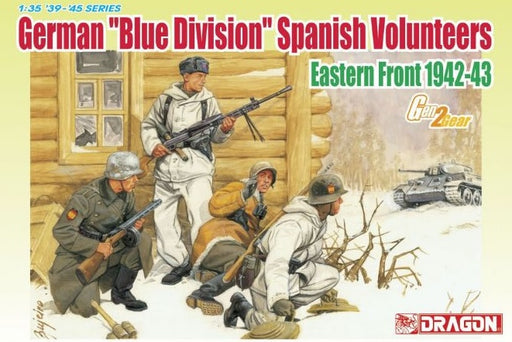 Dragon Models 6674 1/35 German Blue Division Spanish Volunteers (Eastern Front 1942-43) Model Kit