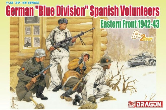 Dragon Models 6674 1/35 German Blue Division Spanish Volunteers (Eastern Front 1942-43) Model Kit