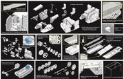 Dragon Models 6691 1/35 German RSO/01 Type 470 Tractor with Magic Track Model Kit