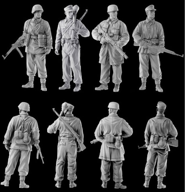 Dragon Models 6694 1/35 Defense of the Reich German Soldiers Figures Model Kit