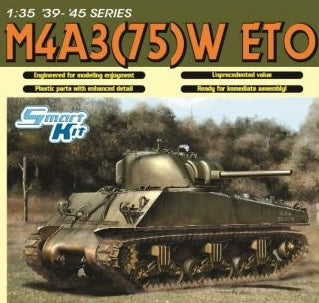 Dragon Models 6698 1/35 M4A3 Sherman 75(W) ETO (SmartKit) Model Kit