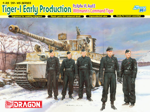 Dragon Models 6730 1/35 Tiger I Early Production (Michael Wittmann) Model Tank Kit