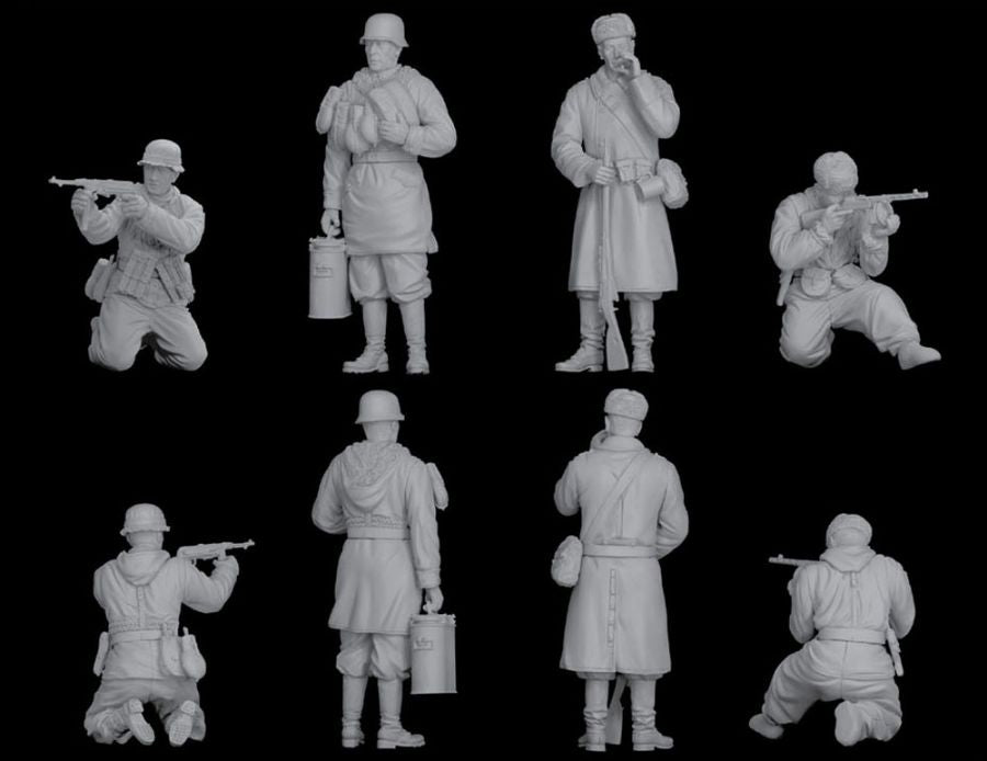 Dragon Models 6782 1/35 Battle of Kharkov 1943 German Soldiers Figures Model Kit