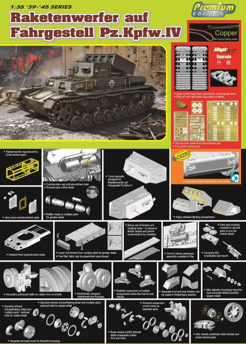 Dragon Models 6883 1/35 Rakerenwerfer auf Fahrgestell Tank Premium Edition Model Kit