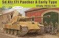 Dragon Models 6920 1/35 Panther A Early Type Premium Edition Model Tank Kit