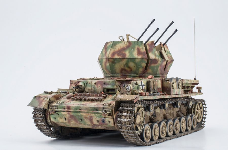 Dragon Models 6926 1/35 Flakpanzer IV Ausf.G Wirbelwind Model Tank Kit
