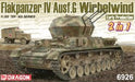 Dragon Models 6926 1/35 Flakpanzer IV Ausf.G Wirbelwind Model Tank Kit