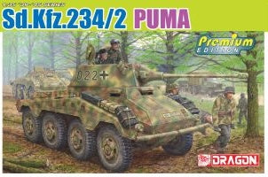 Dragon Models 6943 1/35 Sd.Kfz.234/2 Puma Premium Edition Model Kit
