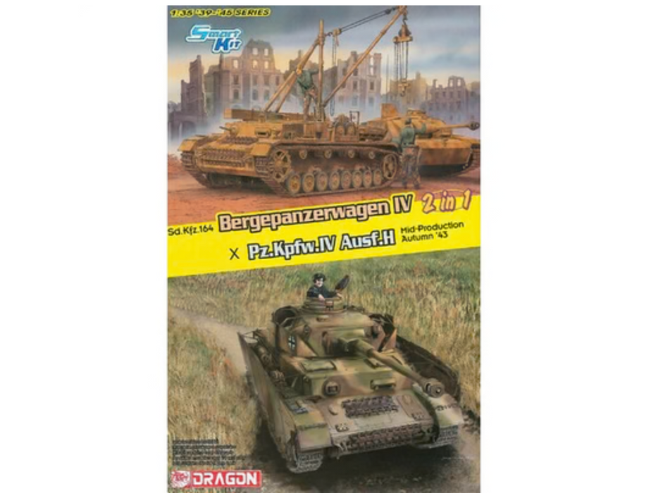 Dragon Models 6951 1/35 Bergepanzerwagen IV/Pz.Kpfw.IV Ausf.H Model Tank Kit