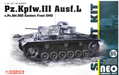Dragon Models 6957 1/35 Pz.Kpfw.III Ausf.L s.Pz.Abt.502 Model Tank Kit