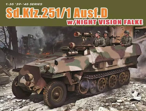 Dragon Models 6984 1/35 Sd.Kfz.251/1 Ausf.D with Night Vision Model Tank Kit