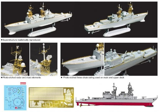 Dragon Models 7084 1/700 USS Spruance DD-963 Model Ship Kit