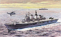 Dragon Models 7128 1/700 HMS Invincible Light Aircraft Carrier Model Ship Kit