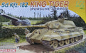 Dragon Models 7231 1/72 Sd.Kfz. 182 King Tiger Porsche Turret Model Tank Kit