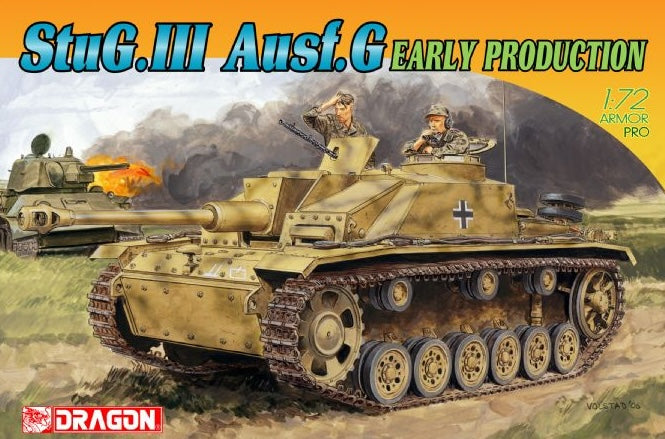 Dragon Models 7283 1/72 StuG III Ausf. G Early Production Neo Tracks Model Tank Kit