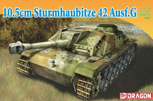 Dragon Models 7284 1/72 10 5cm Sturmhaubitze 42 Ausf. G Neo Tracks Model Tank Kit