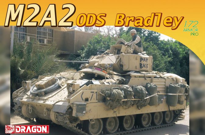 Dragon Models 7331 1/72 M2A2 ODS Bradley Model Tank Kit