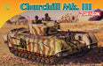 Dragon Models 7396 1/72 British Churchill Mk.III Model Tank Kit