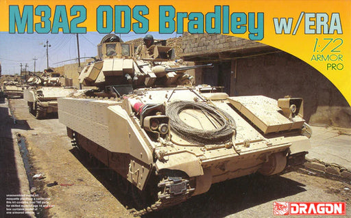 Dragon Models 7416 1/72 M3A2 ODS Bradley with ERA Model Tank Kit