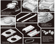 Dragon Models 7497 1/72 z.Kpfw. IV Ausf. H with Schürzen Model Tank Kit