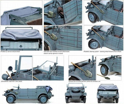 Dragon Models 75003 1/6 Kübelwagen Type 82 Model Kit